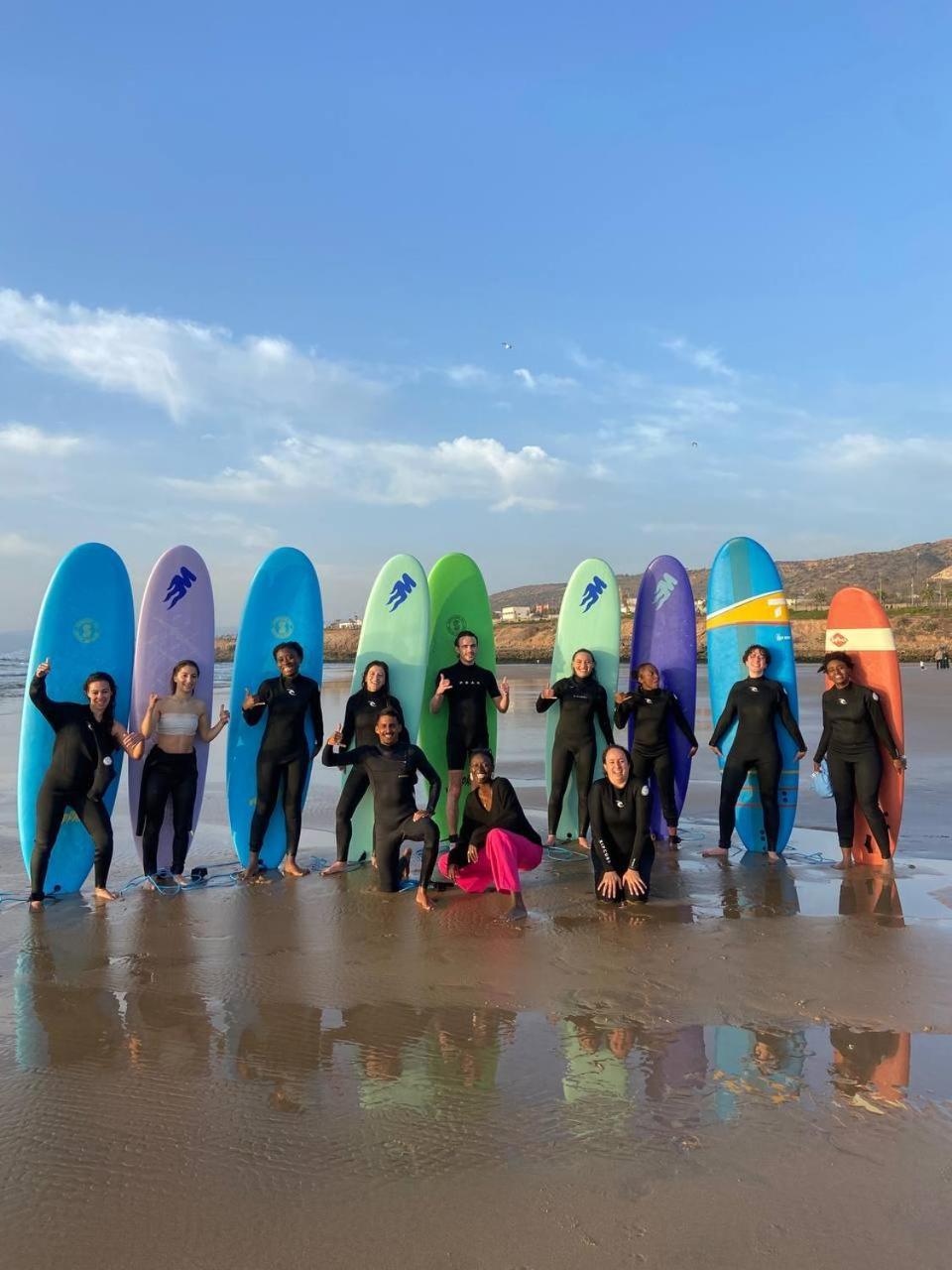 Hostel Tayyurt Surf Camp Tamraght Aourir Imi Mikki Exteriér fotografie